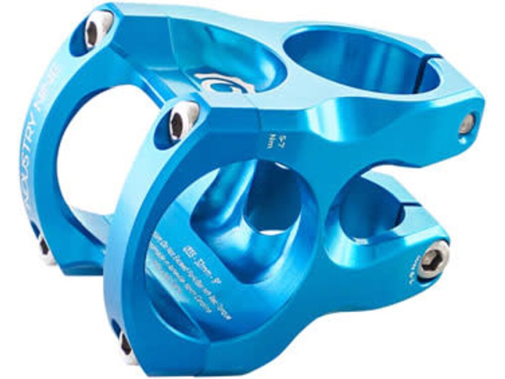 Industry Nine Industry Nine A35 Stem - 32mm, 35 Clamp, +/-9, 1 1/8", Aluminum, Turquoise