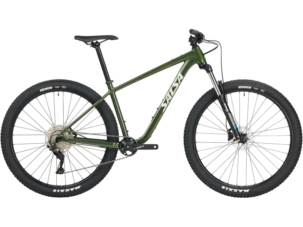 Salsa Salsa Rangefinder Deore 10 29 Bike - 29", Aluminum, Dark Moss Green, X-Large