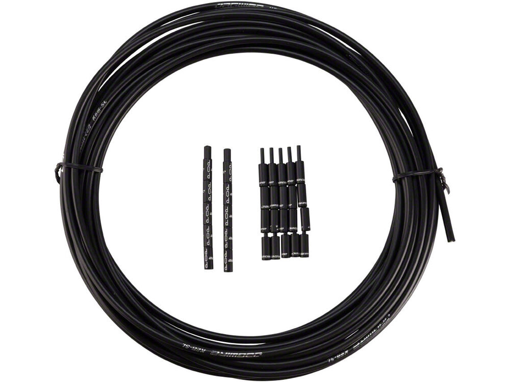 Jagwire Jagwire 5mm Pro Compressionless Brake Housing with Slick-Lube Liner 10M Roll, Black