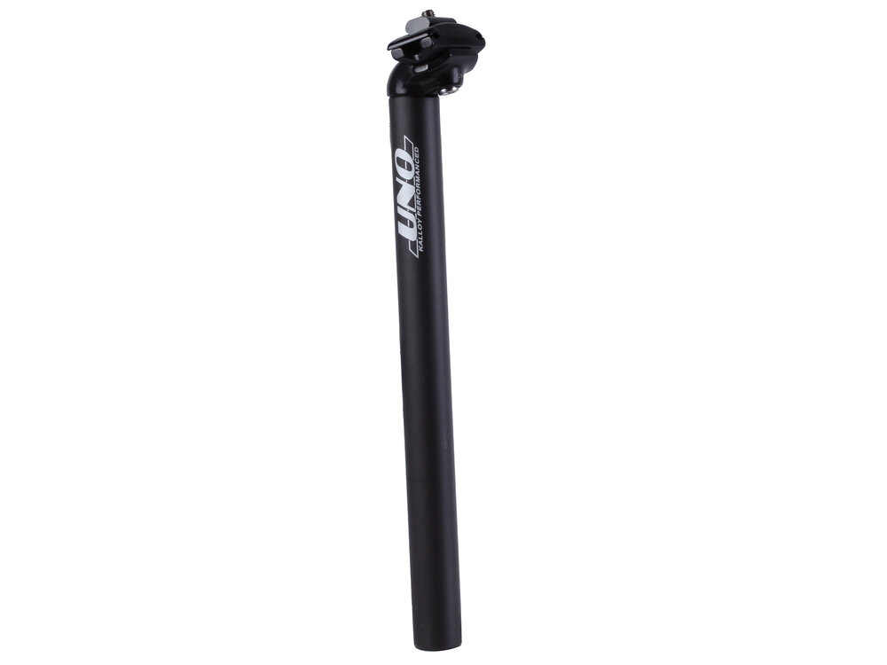 Kalloy Kalloy SP-265 UNO Seatpost, 28.6 x 350mm - Sandblast Black