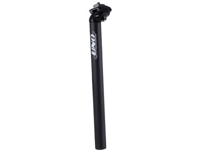 Kalloy Kalloy SP-265 UNO Seatpost, 28.6 x 350mm - Sandblast Black