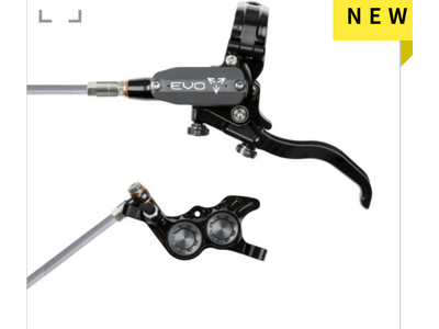 Hope Disc Brake EVO GR4 Black/Smoke R/H Braided