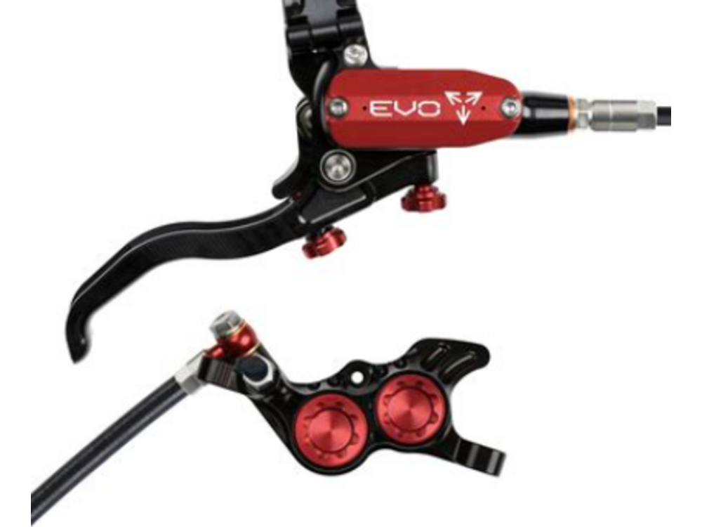 Hope Disc Brake EVO GR4 Black/Red R/H