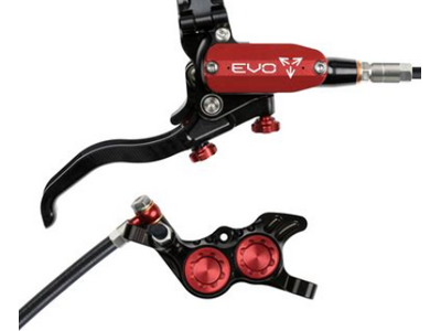 Hope Disc Brake EVO GR4 Black/Red R/H