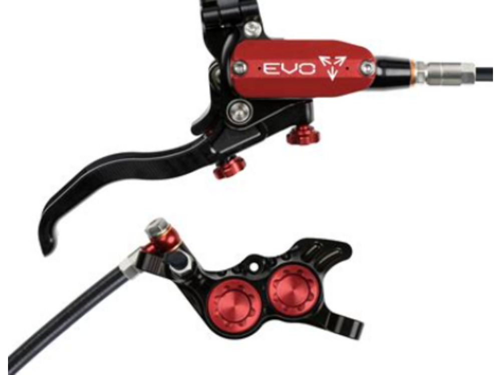 Hope Disc Brake EVO GR4 Black/Red L/H