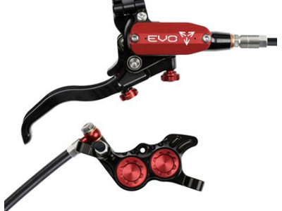 Hope Disc Brake EVO GR4 Black/Red L/H