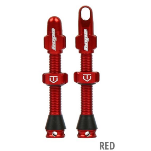 Hope Tubeless Valves Pair 60mm - Red