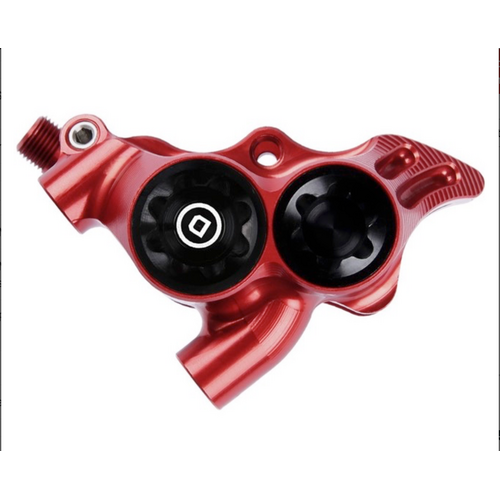 Hope Hope RX4+ Brake, SRAM F Flat Mount, No Lever, Red NLS