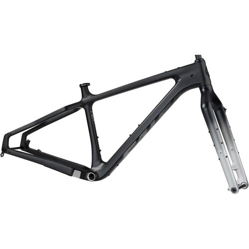 Salsa Salsa Beargrease Carbon Fat Bike Frameset - 27.5", Carbon, Black, Medium