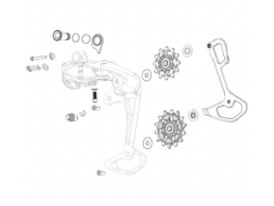 Sram RD PULLEY KIT GX EAGLE AXS
