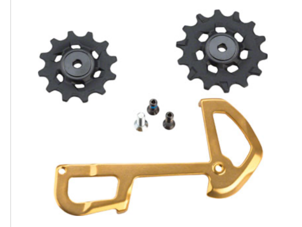 Sram SRAM XX1 Eagle Ceramic Bearing Pulleys and Gold Inner Cage