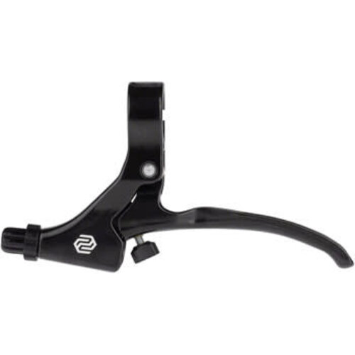 Promax Promax FS-349 Brake Lever - Left, Long Pull, Tool-free Reach Adjust, Aluminum, Black