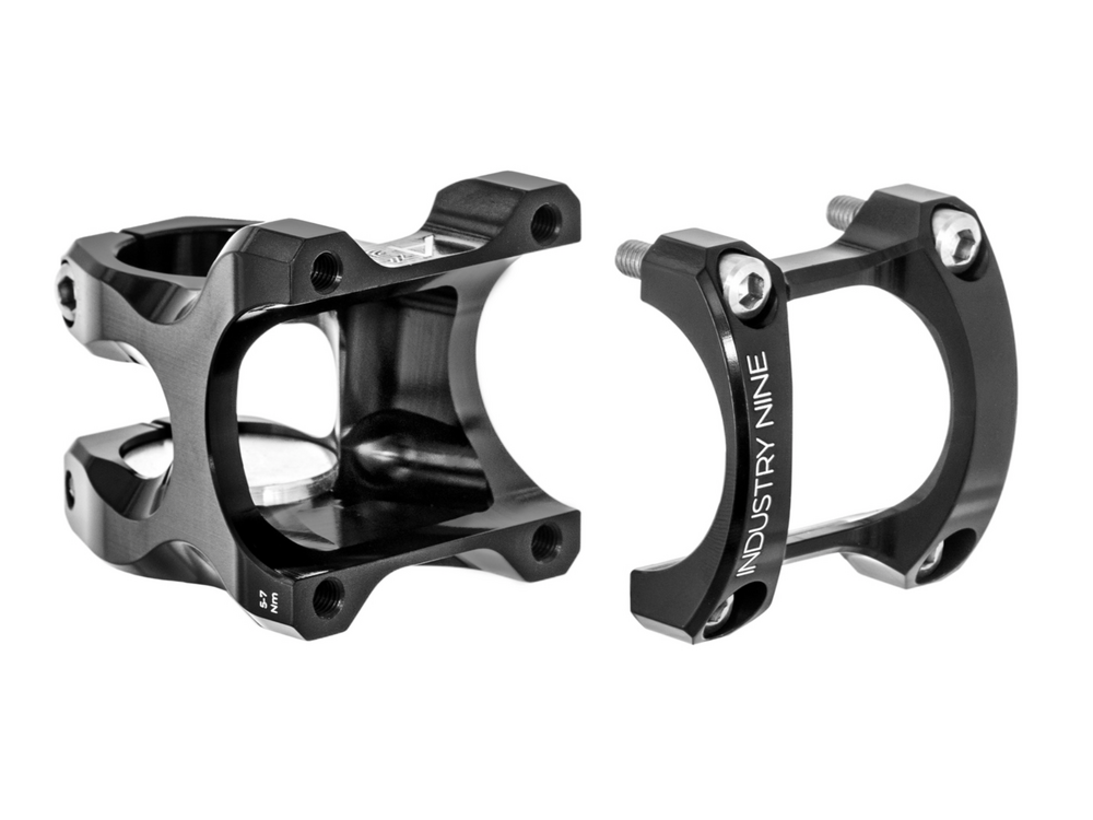 Industry Nine Industry Nine A35 Stem - 40mm, 35 Clamp, +/-8, 1 1/8", Aluminum, Black