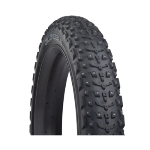 45NRTH 45NRTH Dillinger 5 Tire - 27.5 x 4.5, Tubeless, Folding, Black, 120 TPI, 252 Concave Carbide Aluminum Studs