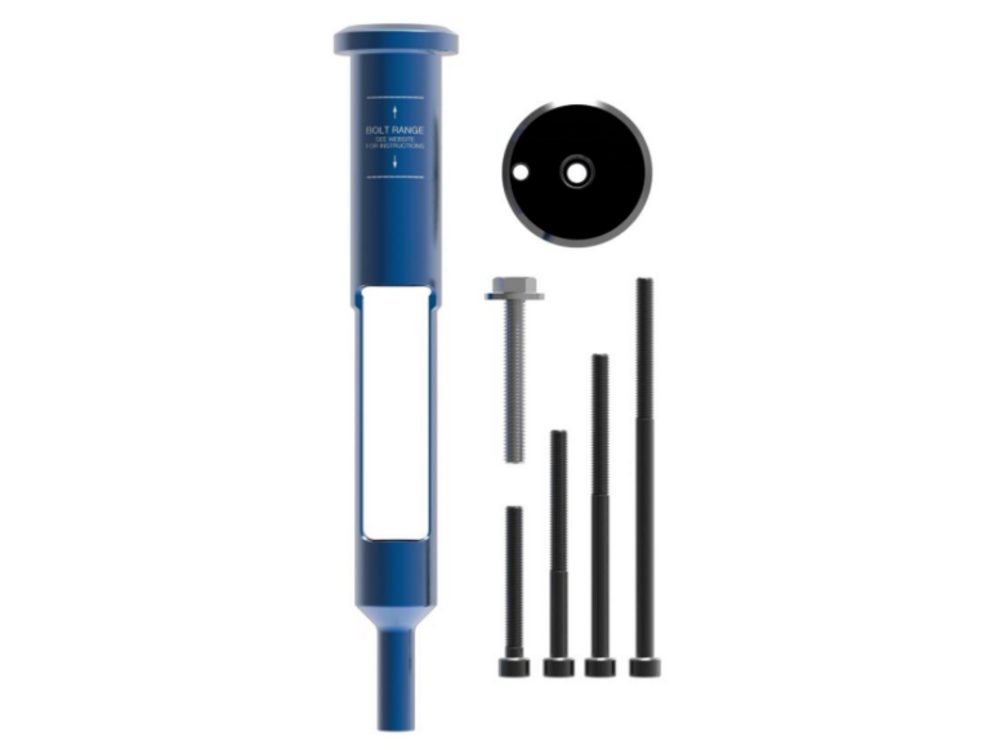 OneUp Components EDC V2, Threadless Carrier, Blue