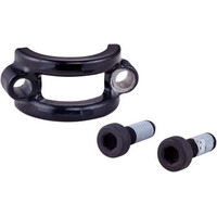 Avid Brake Lever Split Clamp Kit with Bolts - For Elixir 5, Elixir 3, DB 3, DB 1, Level T, and Guide T, Steel Hardware, Black