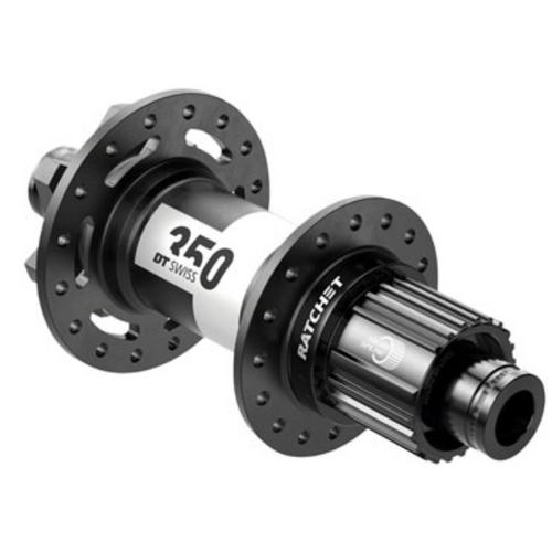 DT Swiss DT Swiss 350 Rear Hub - 12 x 157mm, 6-Bolt, Micro Spline, Black, 32H, 36pt