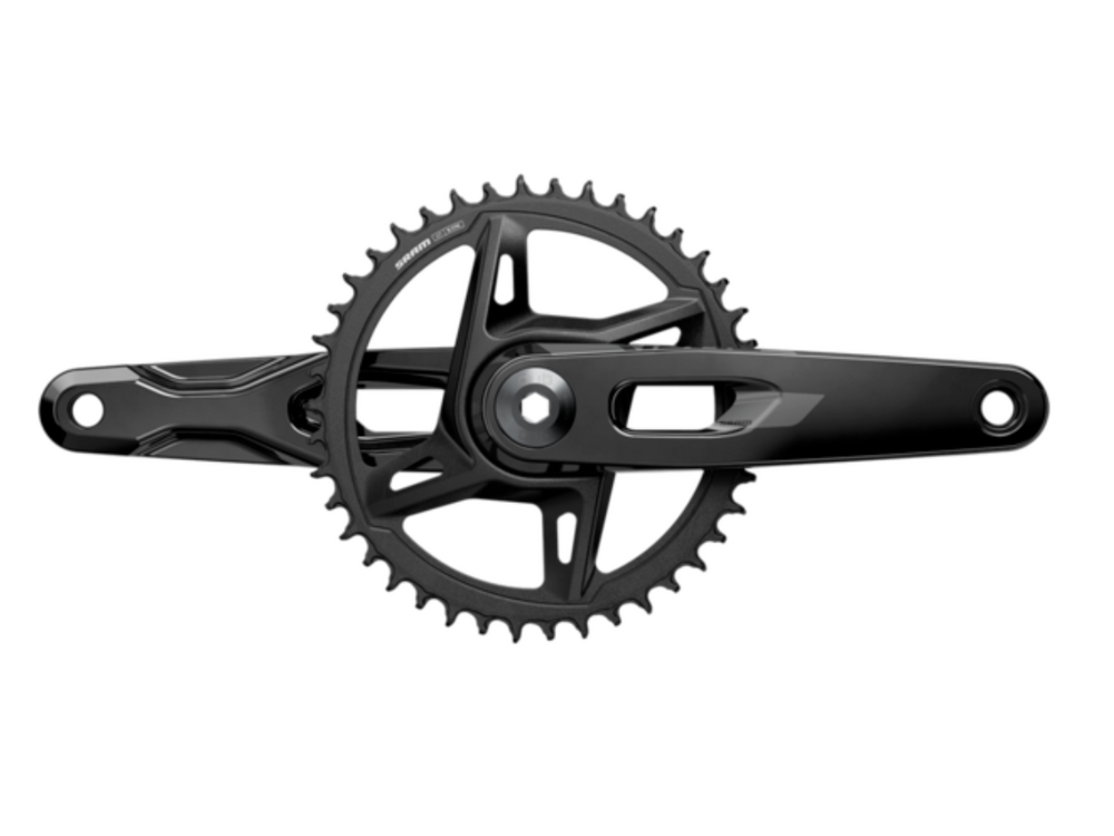Sram SRAM, Rival 1x XPLR E1, Crankset, Speed: 12/13, Spindle: 28.99mm, BCD: Direct Mount SRAM 8 Bolt, 42, DUB, 170mm, Black, Road