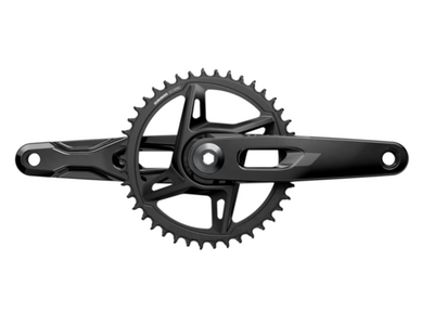 Sram SRAM, Rival 1x XPLR E1, Crankset, Speed: 12/13, Spindle: 28.99mm, BCD: Direct Mount SRAM 8 Bolt, 42, DUB, 170mm, Black, Road