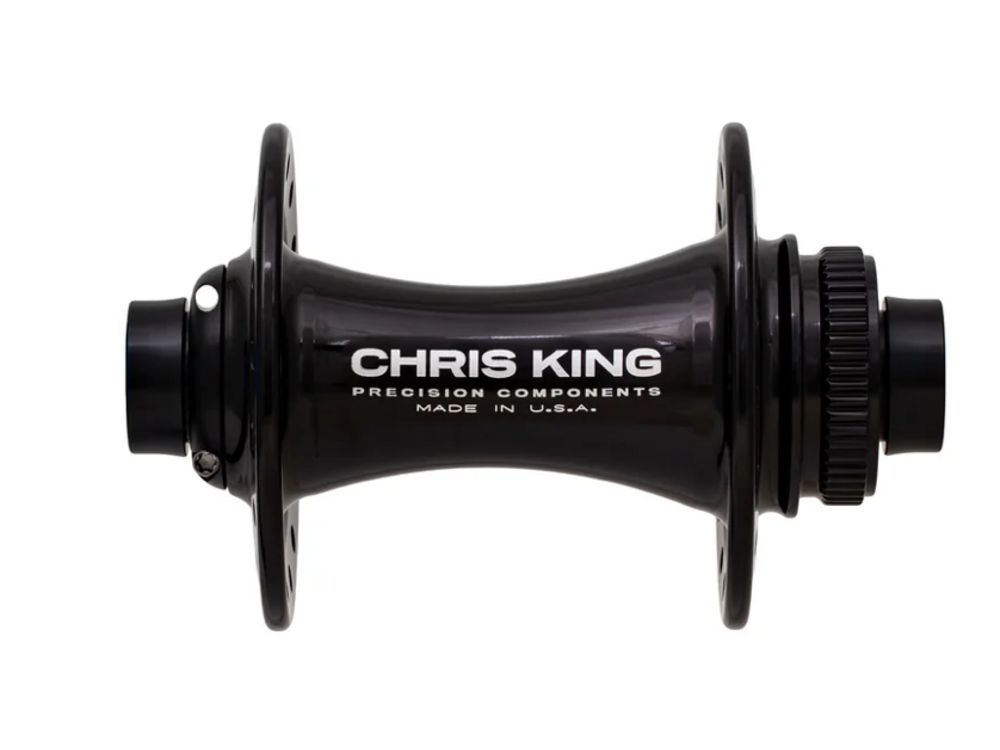 Chris King Hub, Front, Boost Centerlock, 32h, 110x15, Black