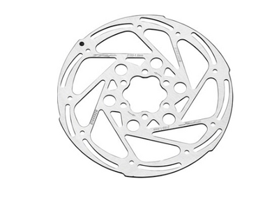 TRP TRP R2 Disc Brake Rotor - 160mm, 6-Bolt, 1.8mm, Rust Blocker Treatment, Silver