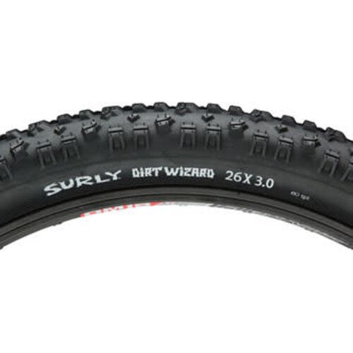 Surly Surly Dirt Wizard Tire - 26 x 3.0, Tubeless, Folding, Black, 60tpi