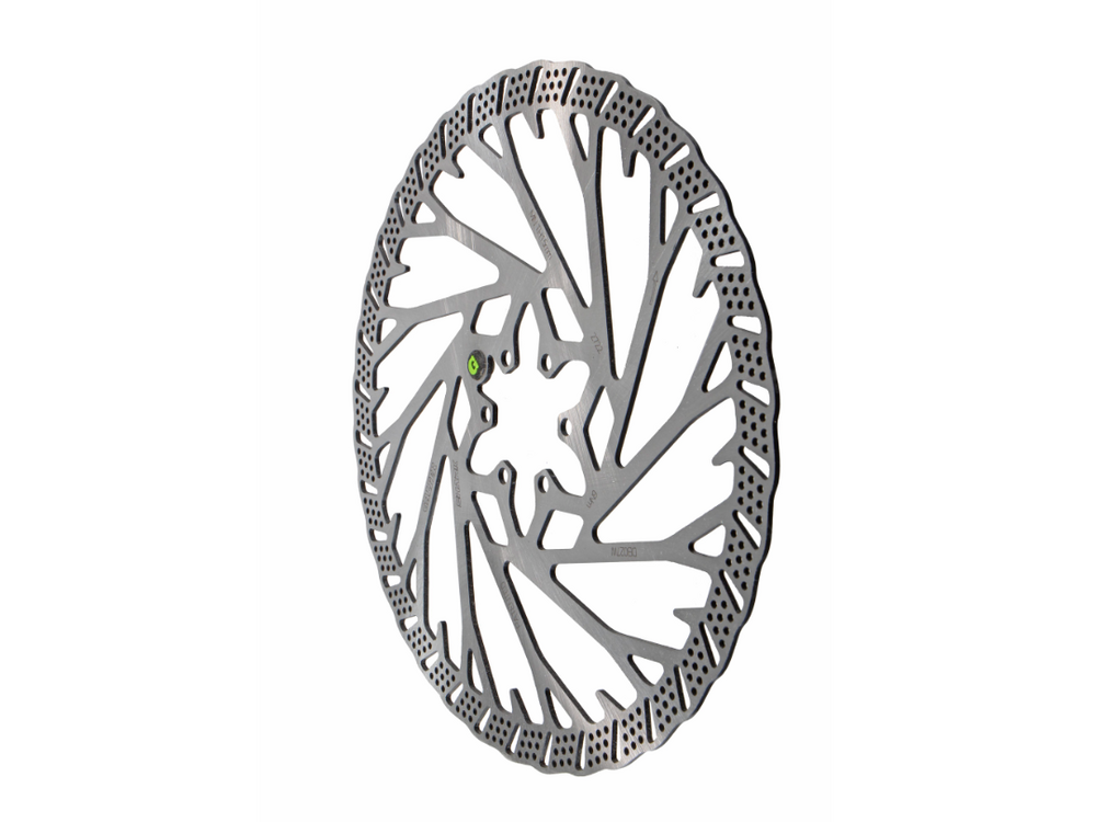 Galfer Galfer 203mm Rotor, 6-Bolt , 2.0mm, Shark, Silver