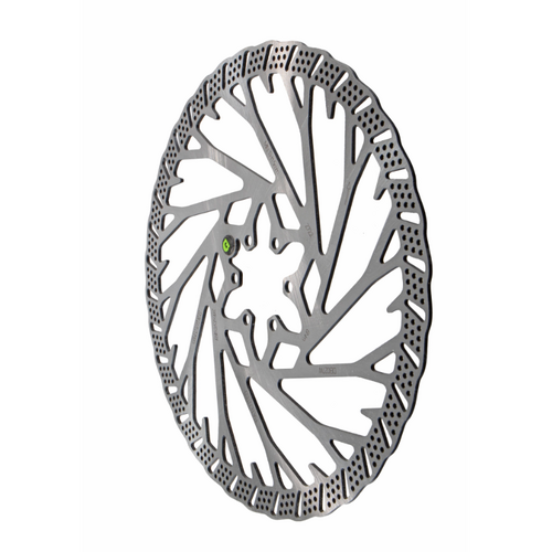 Galfer Galfer 203mm Rotor, 6-Bolt , 2.0mm, Shark, Silver