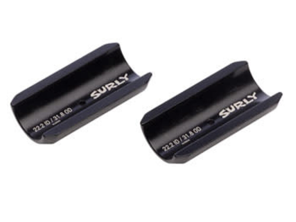Surly Surly Handlebar Clamp Shim - 22.2mm to 31.8mm, Shim, Black