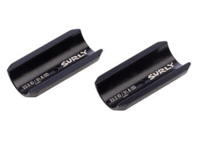 Surly Surly Handlebar Clamp Shim - 22.2mm to 31.8mm, Shim, Black