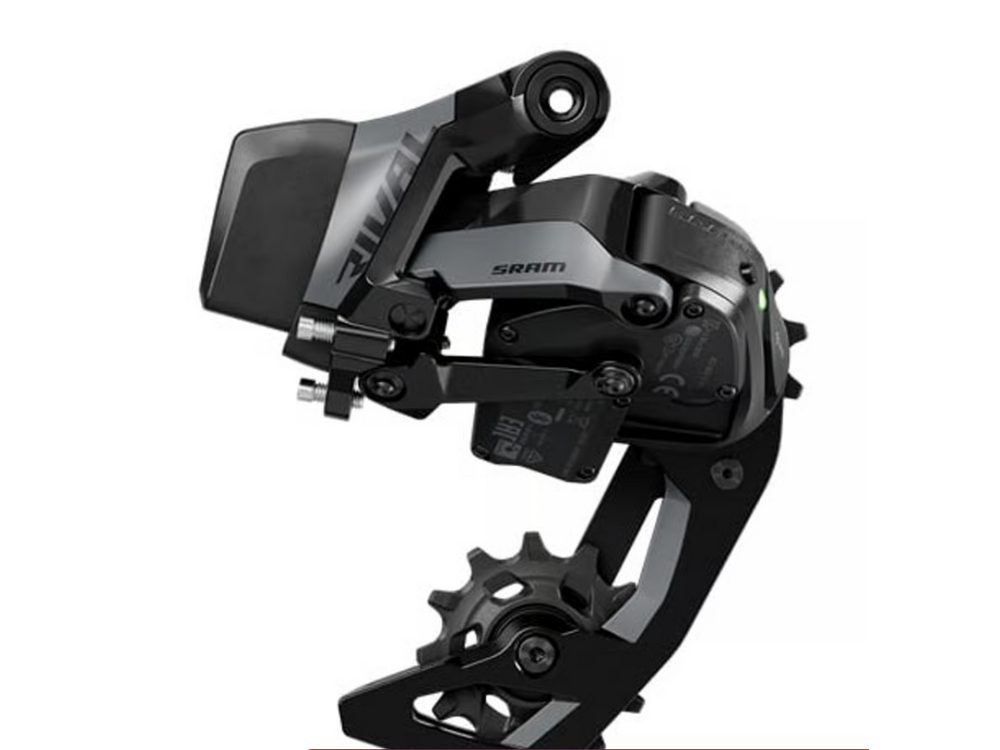 Sram SRAM Rival AXS Rear Derailleur - 12-Speed, 36t Max, (Battery Not Included), Aluminum Cage, Black, E1