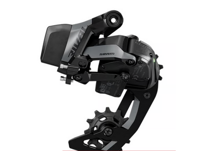 Sram SRAM Rival AXS Rear Derailleur - 12-Speed, 36t Max, (Battery Not Included), Aluminum Cage, Black, E1