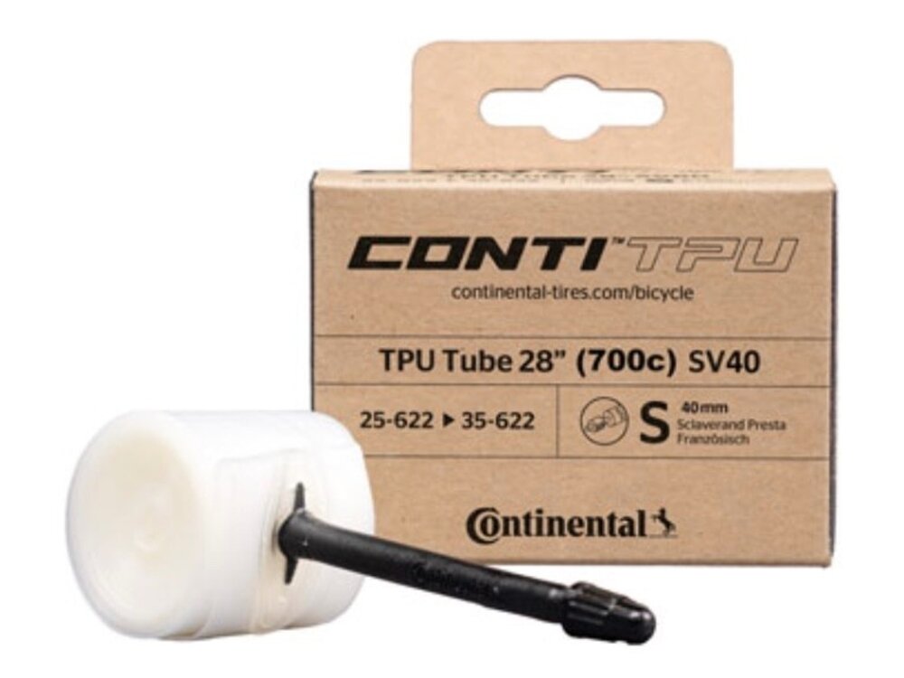 Continental Continental TPU Tube - 700 x 25 - 35 / 29 x 1.0 - 1.4, 60mm Presta Valve