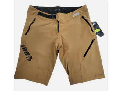 100 Percent AIRMATIC Shorts Caramel 36