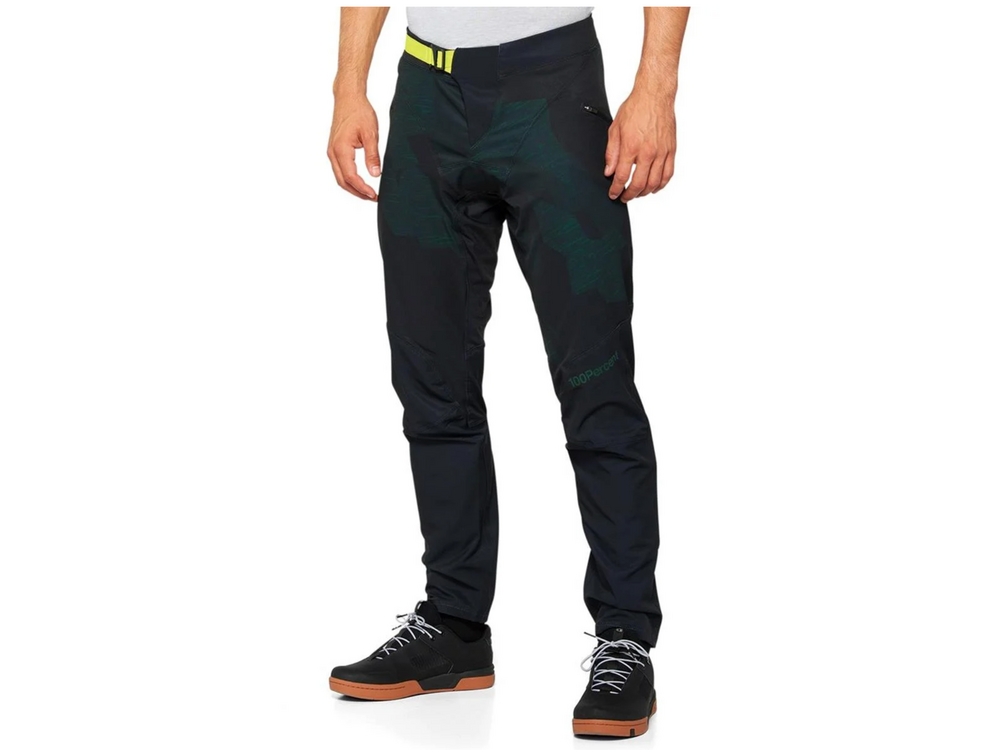 100 Percent AIRMATIC LE Pants Black Camo - 36