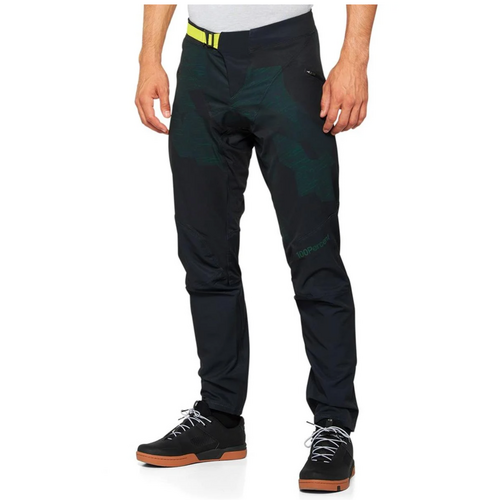 100 Percent AIRMATIC LE Pants Black Camo - 36