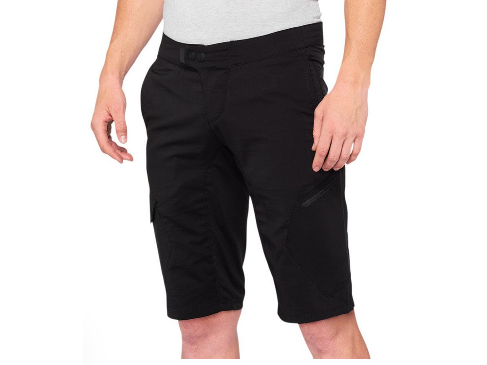 100 Percent RIDECAMP Shorts Black - 36