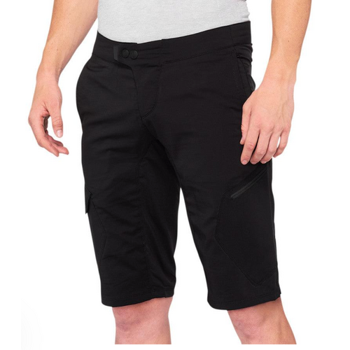 100 Percent RIDECAMP Shorts Black - 36