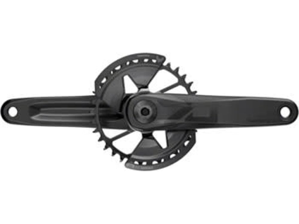 Sram SRAM Eagle 70 T-Type Wide Crankset - 165mm, 12-Speed, 32t Chainring, Direct Mount, 2-Guards, DUB Spindle Interface, Black