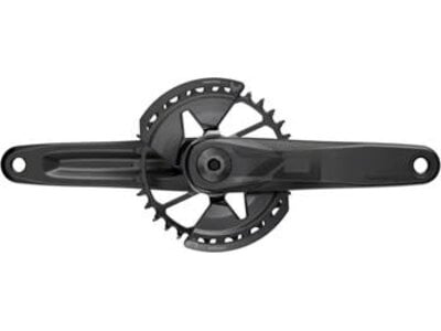 Sram SRAM Eagle 70 T-Type Wide Crankset - 165mm, 12-Speed, 32t Chainring, Direct Mount, 2-Guards, DUB Spindle Interface, Black