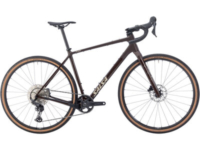 Salsa Salsa Flyway C GRX 610 12 Bike - 700c, Carbon, Dark Umber, Medium/Large