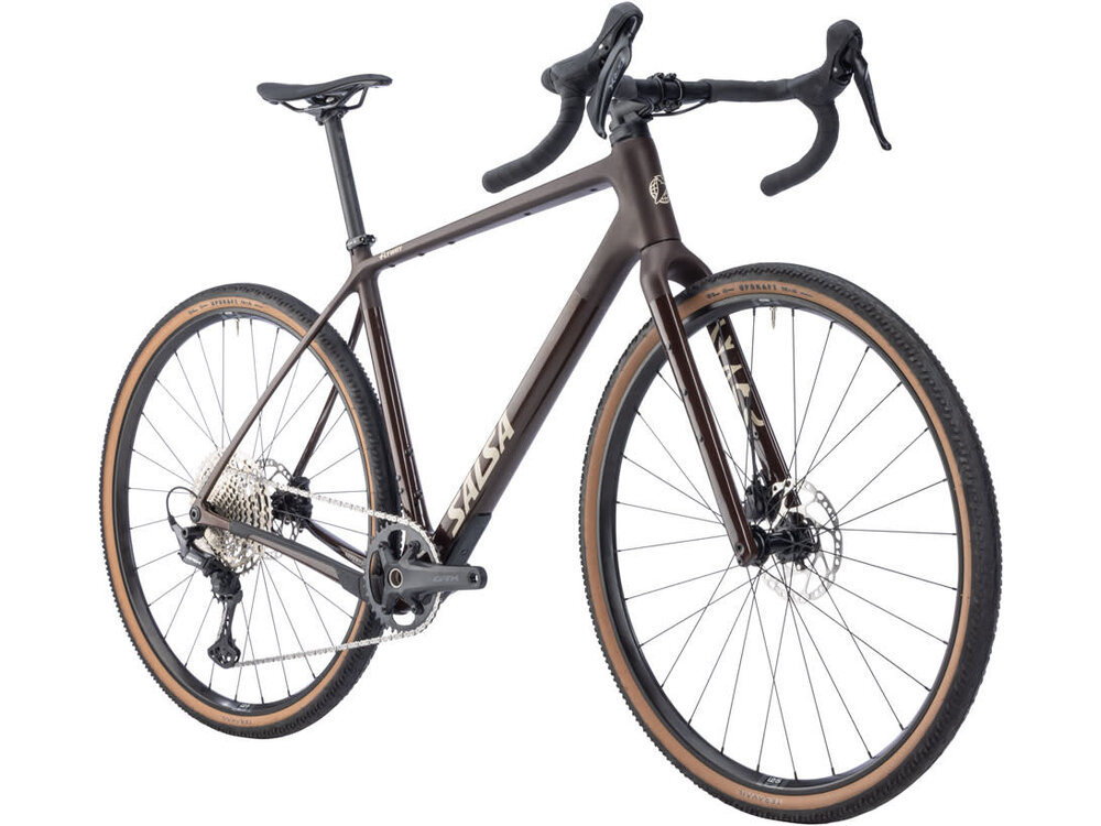 Salsa Salsa Flyway C GRX 610 12 Bike - 700c, Carbon, Dark Umber, Medium/Large