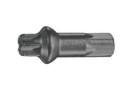 DT Swiss DT Swiss Squorx Pro Head Pro Lock Brass Nipples: 2.0 x 15mm, Black, Box of 100