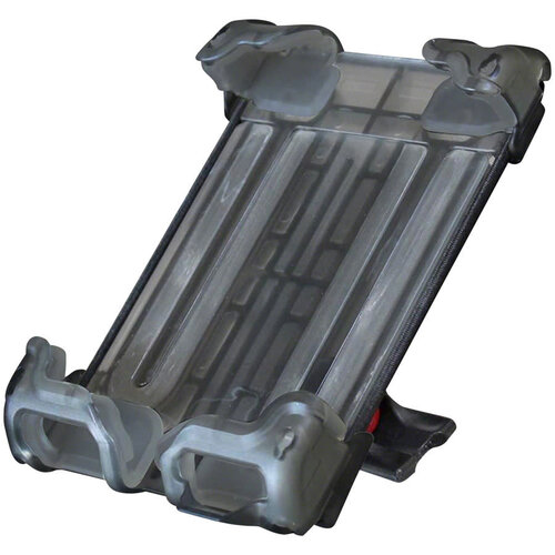 Delta Delta Hefty Holder Plus Smartphone Bike Mount - Clear Gray