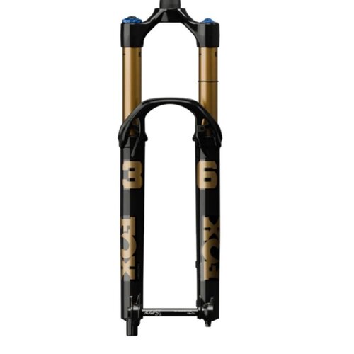 FOX 2026, 36, K, Float, 29in, F-S, 150, Grip X, HSC, LSC, LSR, Shiny Blk, Neutral/Gloss Blk Logo, Kabolt X 110, BLK, 1.5 T, 58HT, 44mm Rake, AM