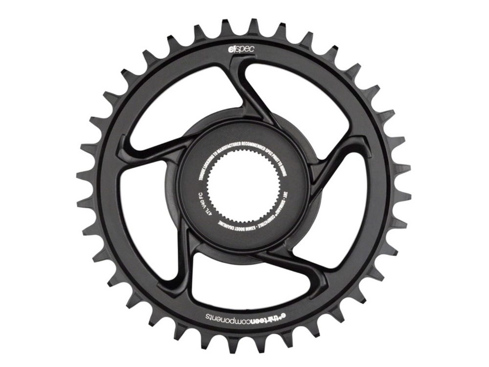 e*thirteen E*thirteen e*spec Aluminum Cring, Shim EP8/E8000, 34t - Blk NLS