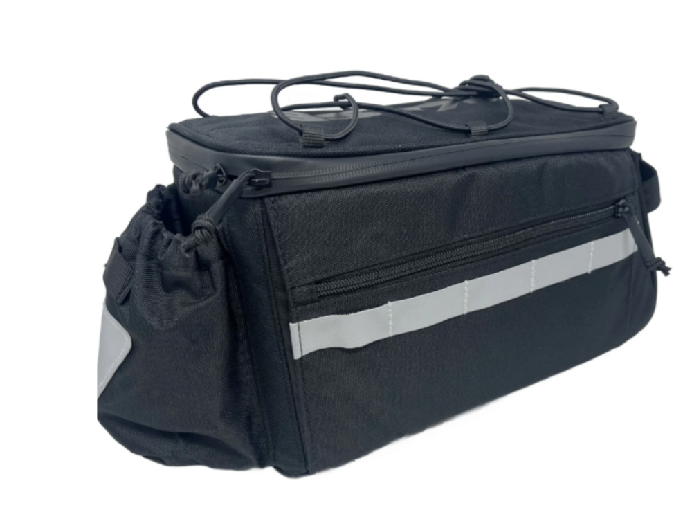 BIKASE Big Momma Bicycle Rack Bag - Compatible with MIK (works only with MIK Rack - not Included)