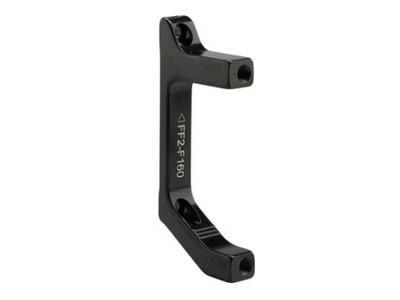 TRP TRP FF2 Disc Brake Adapter - Front, Flat Mount Fork to Post Mount Caliper, For 160 mm Rotors