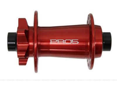 Hope Hope Pro 5 Front Hub - 15 x 110mm, 6-Bolt, Red, 32H