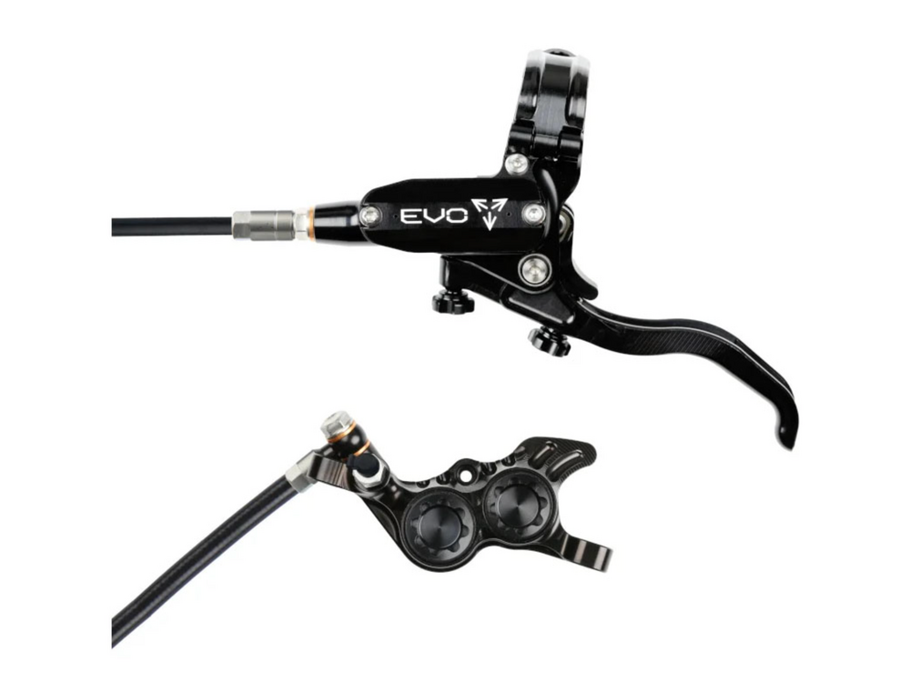 Hope Hope Tech 4 Evo GR4 Disc Brake, Right/Rear, 74mm, Black